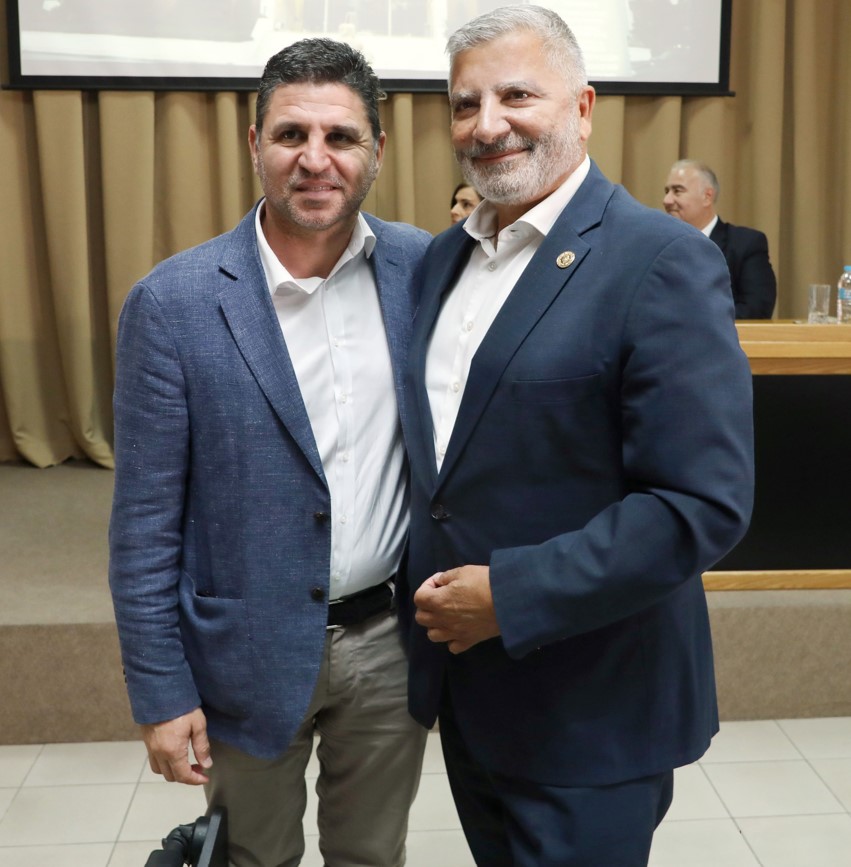 Γιάννης Μυλωνάκης ( Δήμαρχος Αγίας Παρασκευής ) Γεώργιος Πατούλης ( Πρόεδρος ΙΣΑ, Πρόεδρος Ελληνικού Συμβουλίου Τουρισμού Υγείας - ELITOUR )
