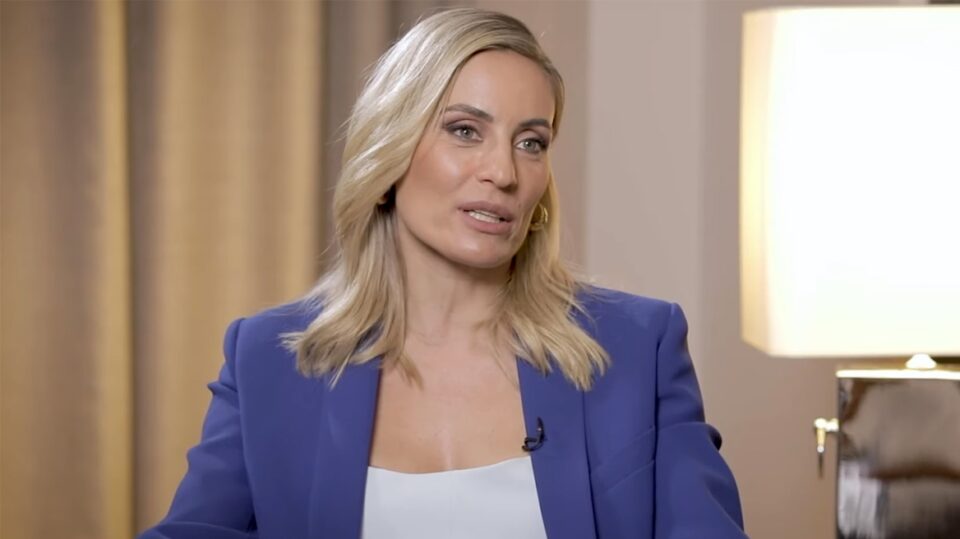 H πρώτη φωτογραφία της Ελεονώρας Μελέτη στην Ευρωβουλή
