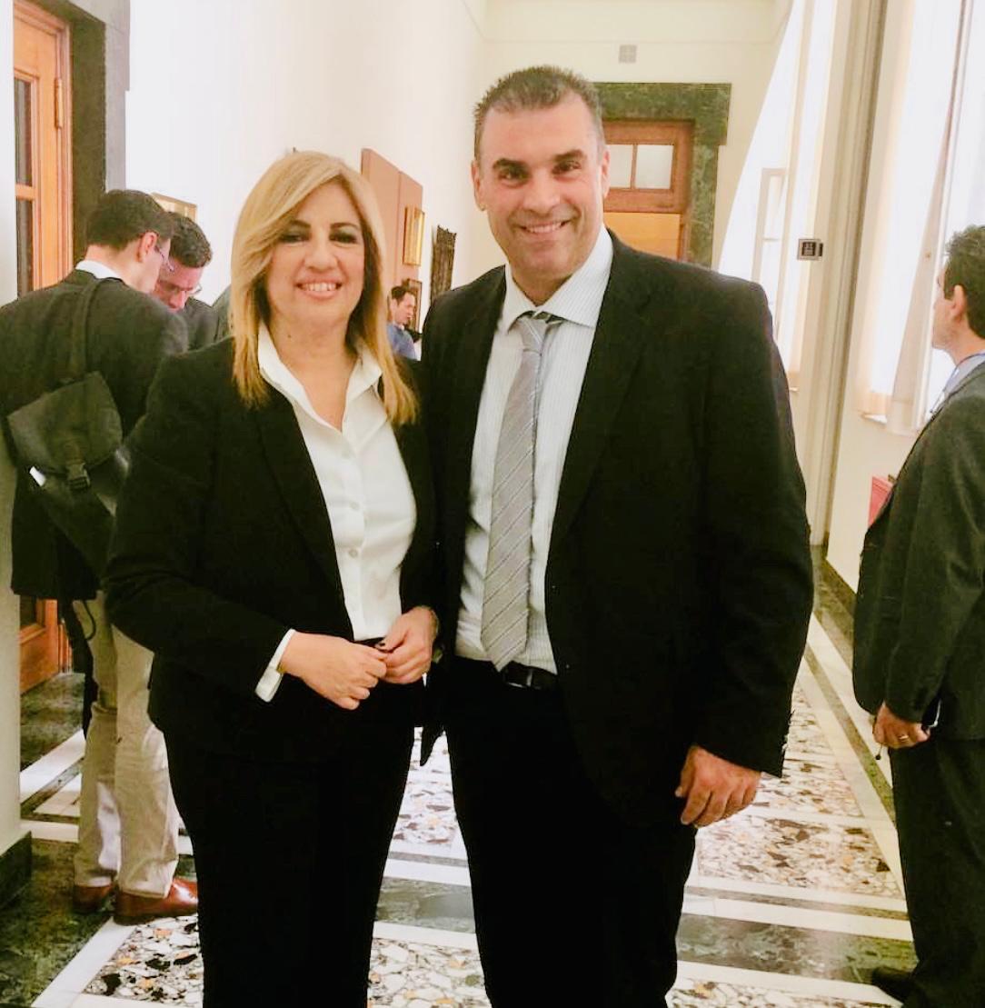 Λάμπρος Ρώσσης Φώφη Γεννηματά
