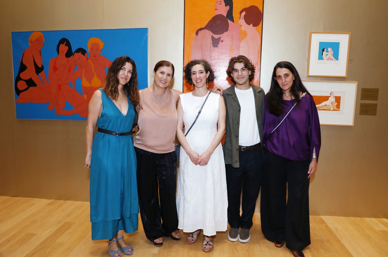 Χαρά Ζούμα Μαρία Ιωάννου Helena Skapinakis με τον υιο της Κατερίνα Κοτζιά