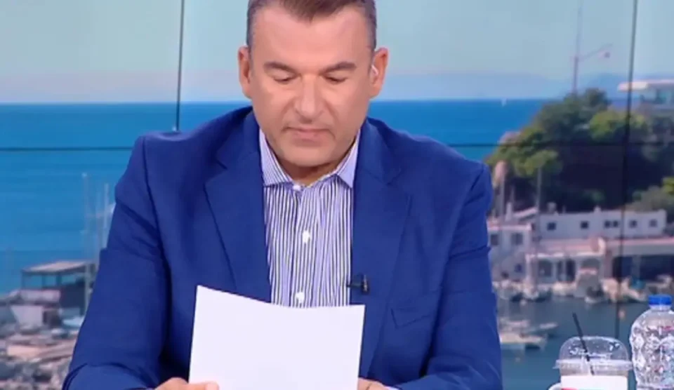 Ο Γιώργοςς Λιάγκας έλαβε στον αέρα εξώδικο από τον Κυριάκο Βελόπουλο!