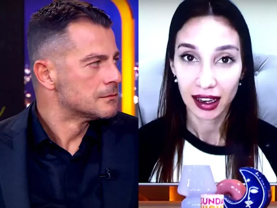 "Λύγισε" ο Γιώργος Αγγελόπουλος με τα τρυφερά λόγια της Δήμητρας Βαμβακούση (video)