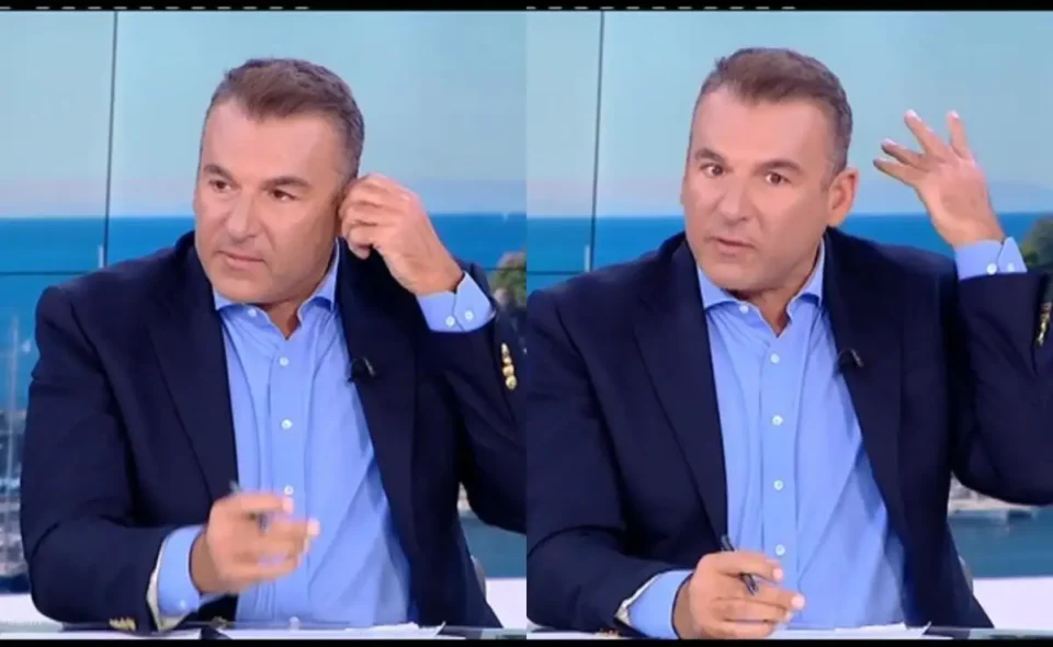 Έξαλλος ο Γιώργος Λιάγκας: Πέταξε τ’ ακουστικό στον αέρα - "Γαμ… το, δεν είναι δυνατόν να μου μιλάς στο αυτί μου"