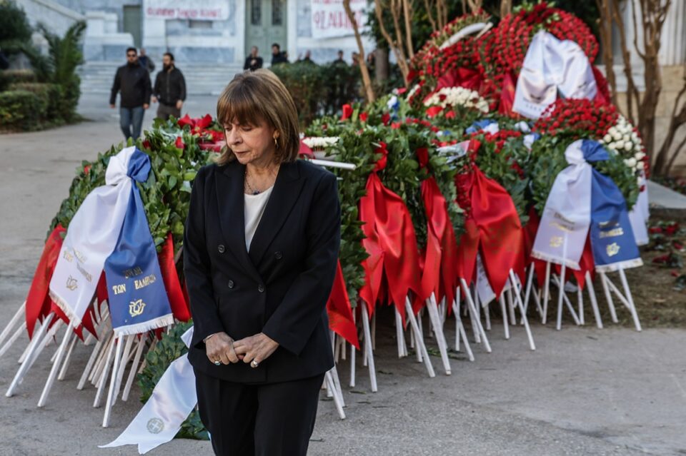 Κατερίνα Σακελλαροπούλου για Πολυτεχνείο: "Το πιο πολύτιμο αγαθό η δημοκρατία"