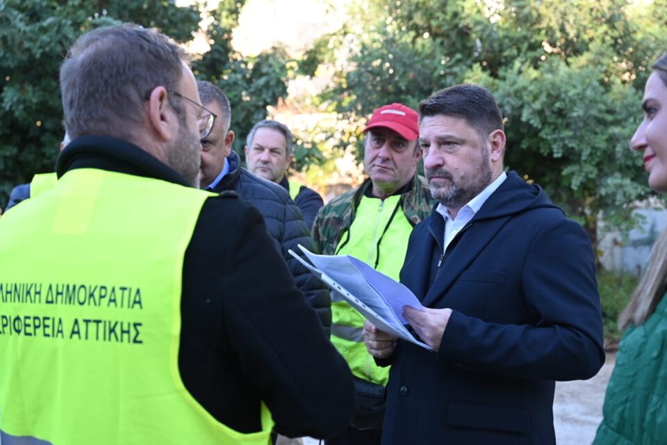 Νέα αυτοψία του Νίκου Χαρδαλιά στο ρέμα Ποδονίφτη: «Δρομολογούμε λύσεις στα χρόνια προβλήματα των ασυντήρητων υποδομών»