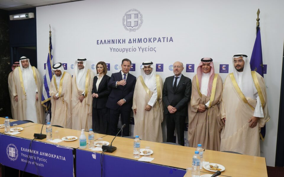 Ο Άδωνις Γεωργιάδης συναντήθηκε με τον Υπουργό Υγείας της Σαουδικής Αραβίας κ. Fahad Aljalajel 