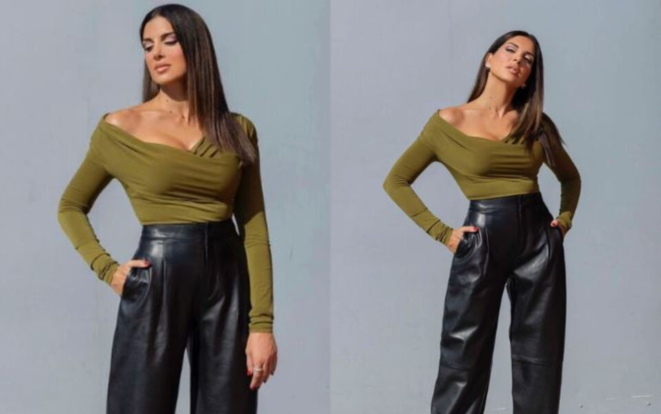 Καν΄το όπως η Σταματίνα: Φόρεσε το leather παντελόνι αυτό το Νοέμβριο!