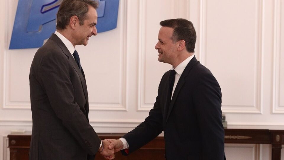 Μητσοτάκης και Δούκας συναντήθηκαν στο Μαξίμου: Τι συζήτησαν