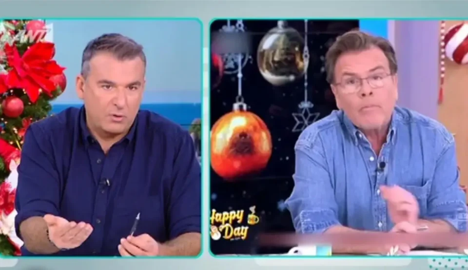 Έξαλλος ο Γιώργος Λιάγκας στον "αέρα": "Νομίζετε ότι ο κόσμος θεωρεί πως είναι σοβαρά όλα αυτά;"