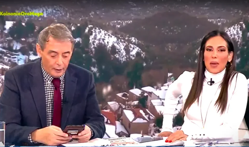 Ο Ιορδάνης Χασαπόπουλος άφησε άφωνη την Ανθή Βούλγαρη: Τι συνέβη;