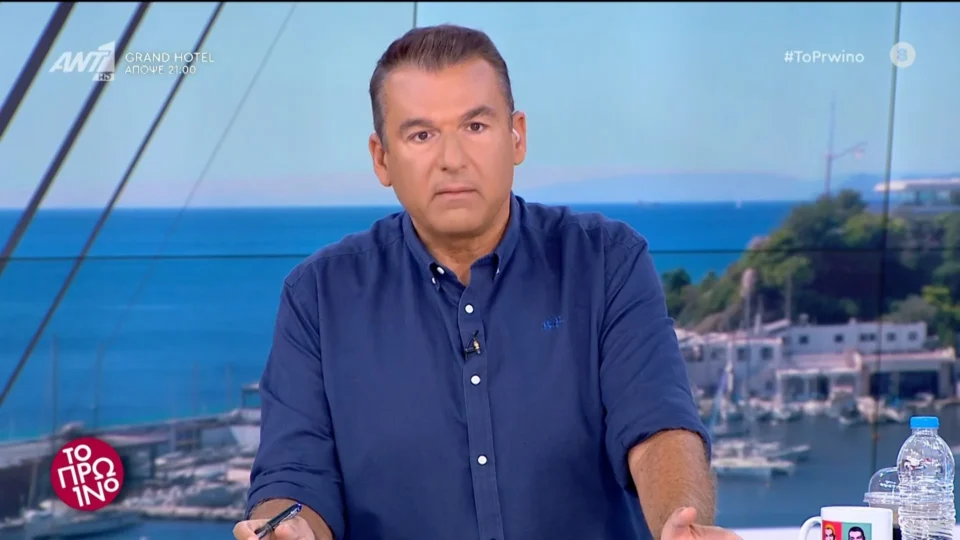 Γιώργος Λιάγκας: "Υπάρχει αυτή τη στιγμή εκπομπή που χρησιμοποιεί φίλτρα παρουσιαστής ή παρουσιάστρια;"