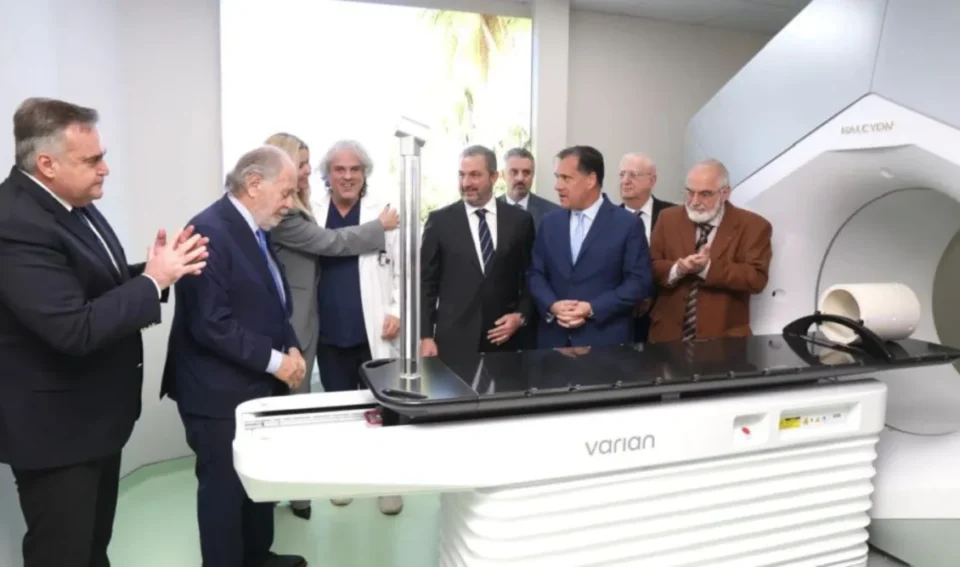 Άδωνις Γεωργιάδης: Εγκαινίασε τον νέο Γραμμικό Επιταχυντή στο νοσοκομείο "Άγιος Σάββας"