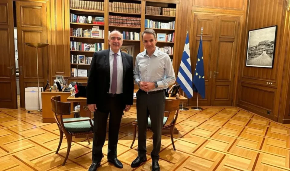 Τι είπαν Κυριάκος Μητσοτάκης και Βαγγέλης Μεϊμαράκης στο Μαξίμου