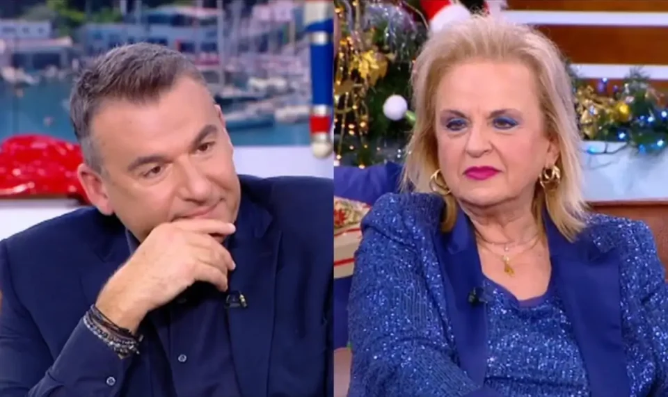Viral η ευχή της Ματίνας Παγώνη στον Γιώργο Λιάγκα: Δείτε τι του είπε