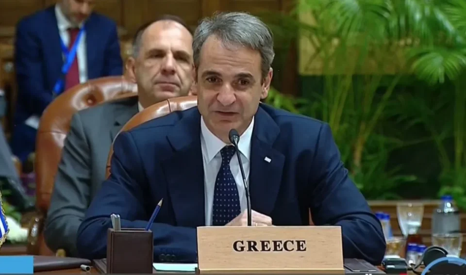 Κυριάκος Μητσοτάκης από Κάιρο: Να προσπαθήσουμε για κατάπαυση του πυρός σε Γάζα και απελευθέρωση ομήρων