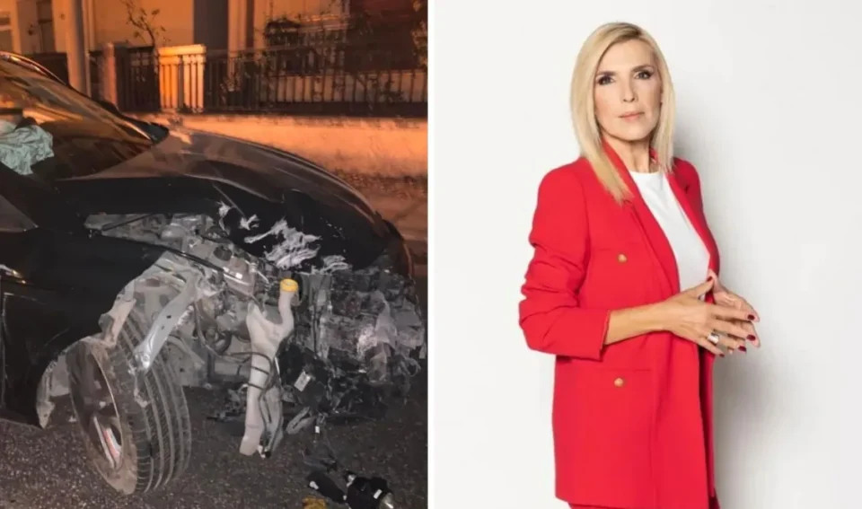 Ρένα Κουβελιώτη: Τροχαίο σοκ για το γιο της