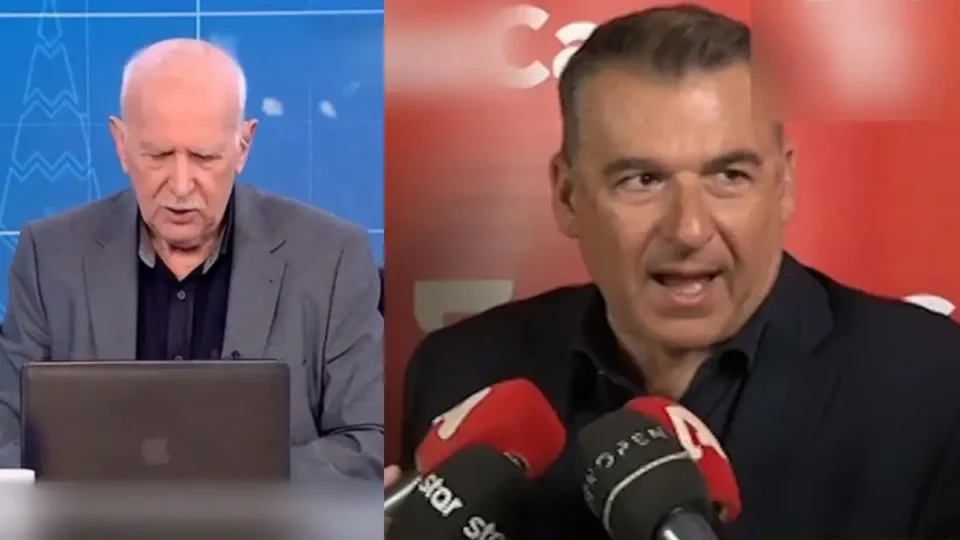 Αντέδρασε ο Γιώργος Λιάγκας στην ερώτηση για τον Γιώργο Παπαδάκη: "Αυτά είναι πάρα πολύ άκομψα"
