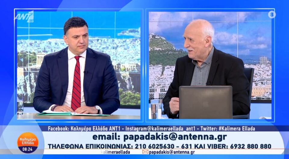 Βασίλης Κικίλιας στον ΑΝΤ1: Οι σεισμοί έχουν μετακινήσει όλο το νησί