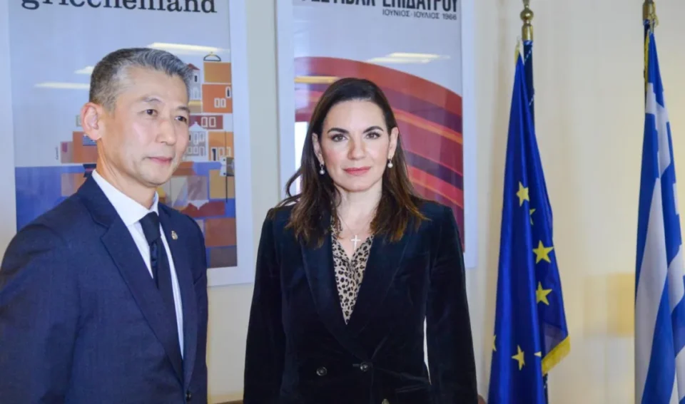 Ο πρέσβης της Νότιας Κορέας προσκάλεσε την κυρία Κεφαλογιάννη στη Σεούλ με αφορμή την έκθεση Τουρισμού που πραγματοποιείται