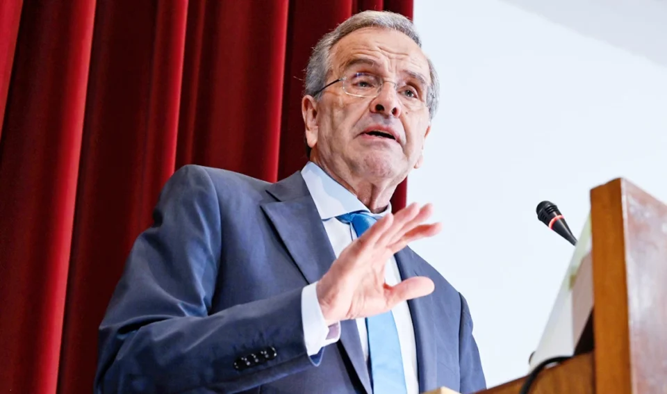 Αντώνης Σαμαράς: "Η υποκρισία και τα ψέμματα οδηγούν σε πολιτική κατρακύλα"