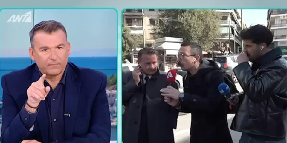 Έξαλλος στον "αέρα" ο Λιάγκας με δημοσιογράφο της Σκορδά