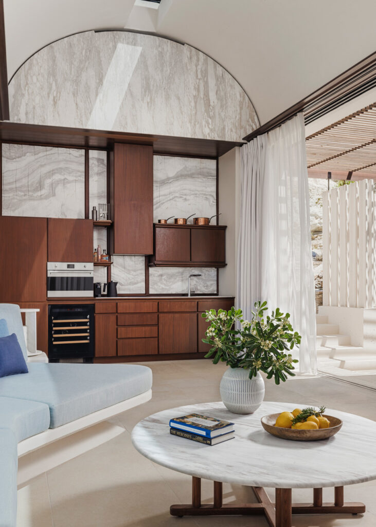 One&Only Kéa Island – Private Homes Two Bedroom Villa Kitchen