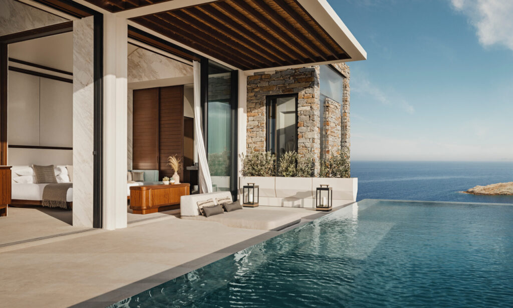 One&Only Kéa Island – Pool Terrace
