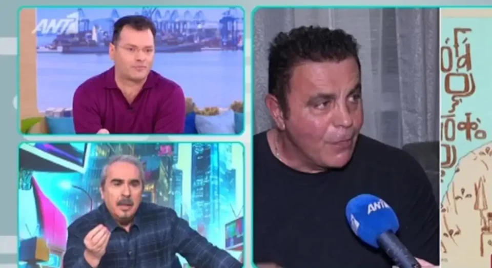 Ο Βαγγέλης Περρής σε έξαλλη κατάσταση στο Πρωινό με τον Χάρη Ακριτίδη