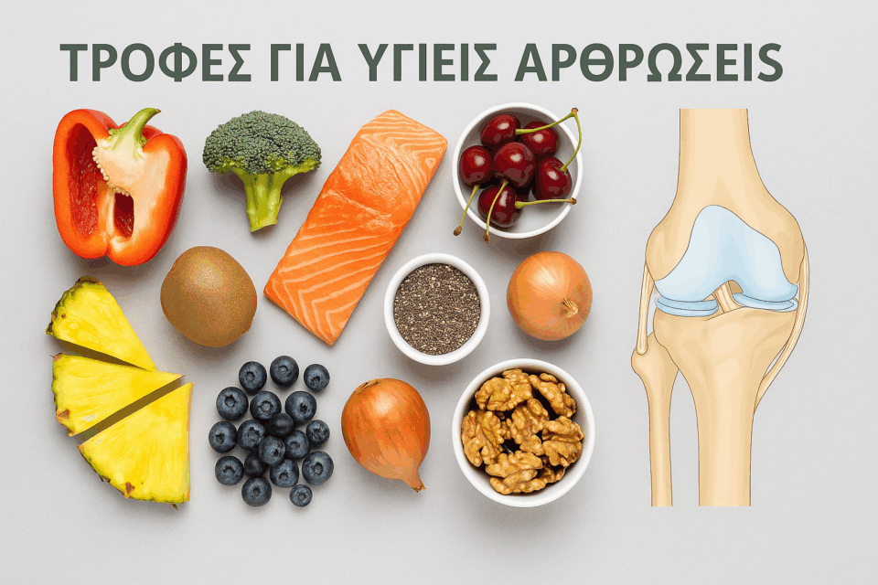 Κινητικότητα Χωρίς Πόνο: Οι 10 Τροφές που Θωρακίζουν τις Αρθρώσεις
