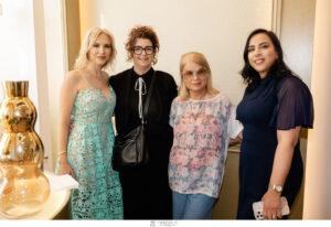 Aγγελίνα Μηνά (Natus Greece), Μαρία Λεμονιά (Journalist Lemon Social Eye), Asma Jaboun (Export Director Natus Marrakech), Paola Mrkt (Manager Natus Marrakech)