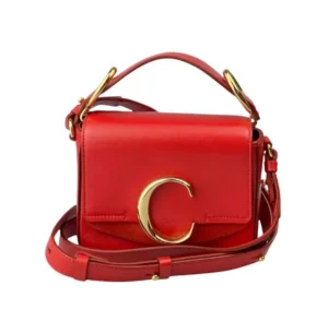 Τσάντα κόκκινη, Chloe, €888, vestiairecollective.com – Τιμή στην Pre-Owned κατηγορία