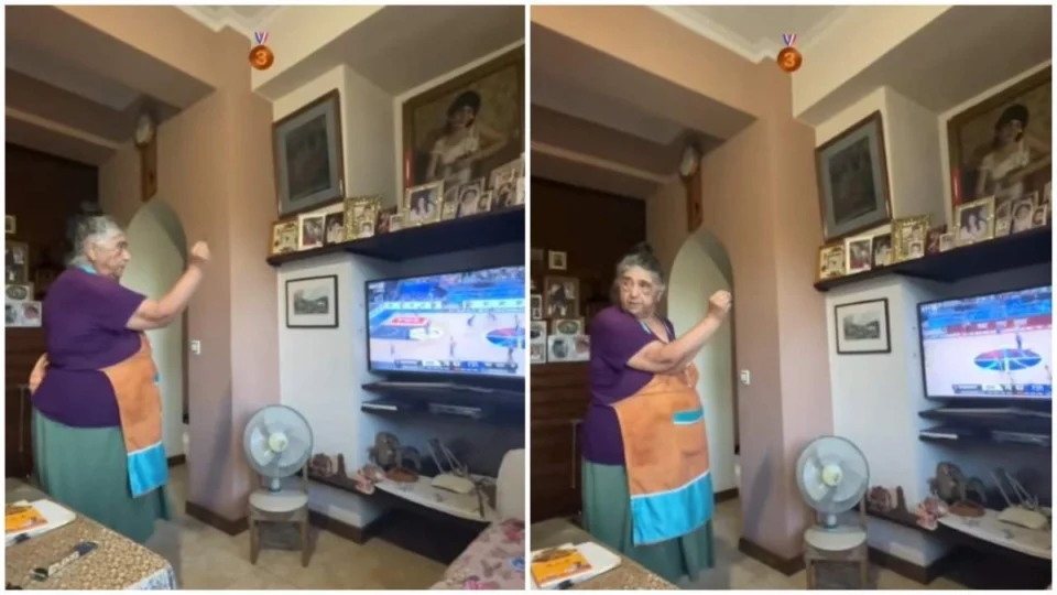 Γιαγιά ξεμάτιασε την Εθνική Ελλάδος στο Eurobasket και έγινε viral!