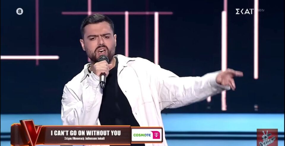 The Voice: Ο Γιάννης Ιωάννου καθήλωσε κριτές και κοινό με την ερμηνεία του