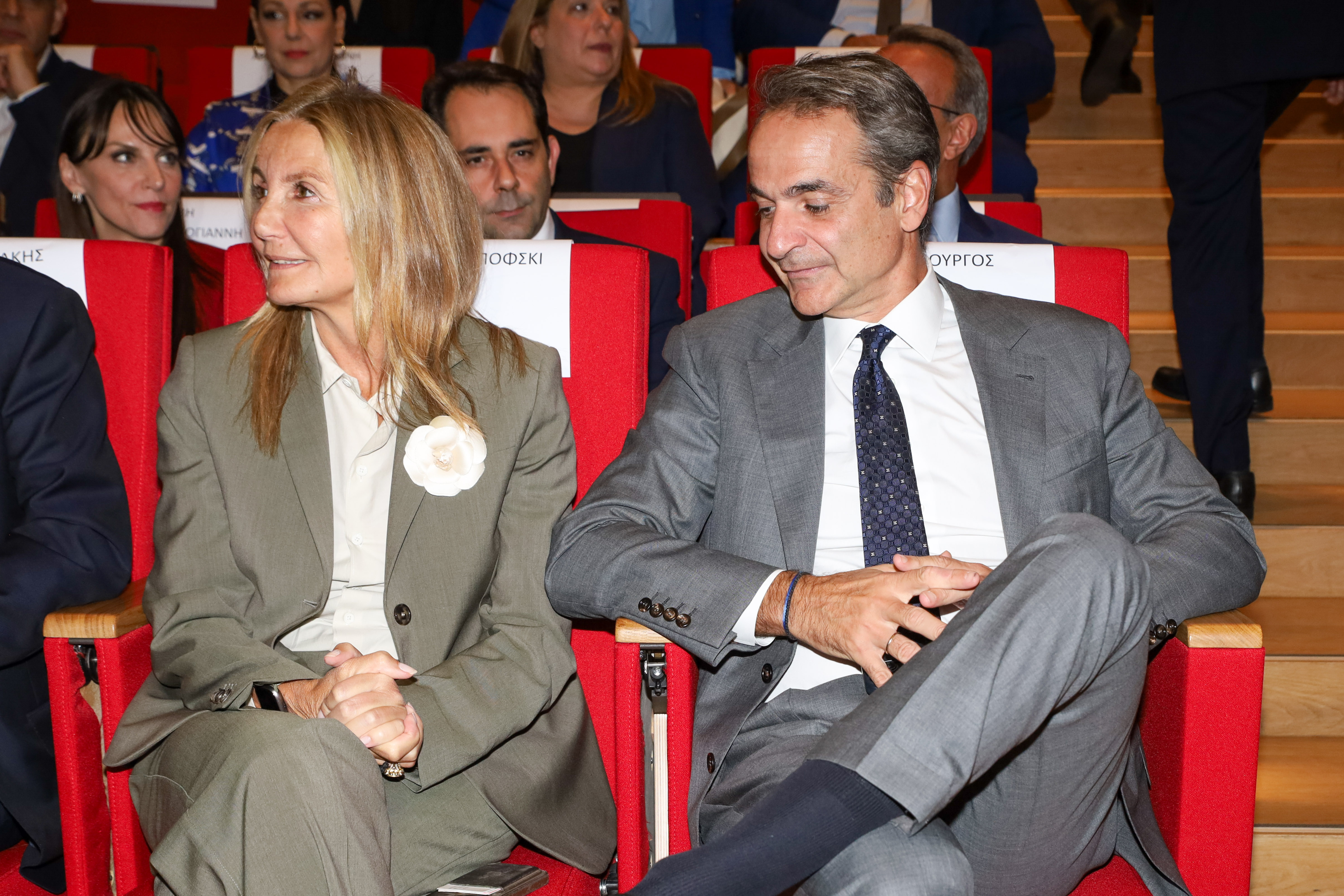 Μαρέβα Γκραμπόφσκι Κυριάκος Μητσοτάκης