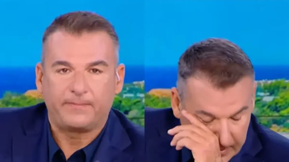 Ο συγκλονιστικός διάλογος του Γιώργου Λιάγκα με τον πατέρα που έχασε τις δίδυμες κόρες του στα Τέμπη