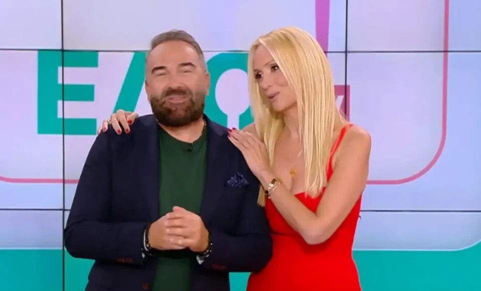 Πρεμιέρα για το «Εδώ Tv» στο OPEN: Τα πρώτα της Ναταλί Κάκκαβα και του Γρηγόρη Γκουντάρα