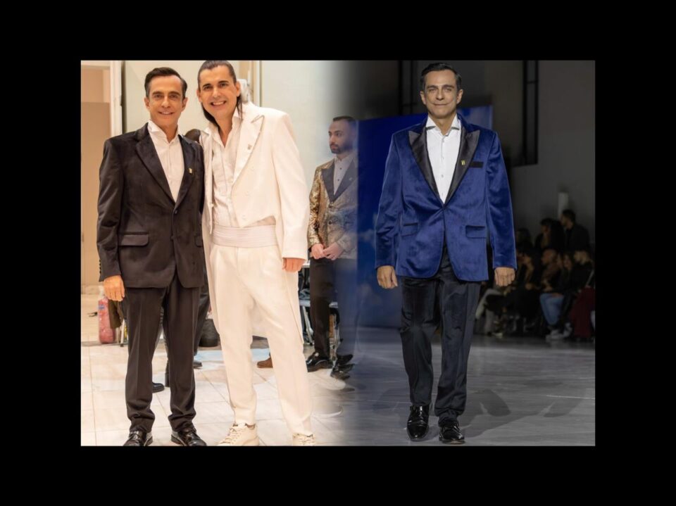 Ο Φώτης Καρύδας έκανε πασαρέλα για το PRINCE EROTOKRITOS ATELIER στο Ζάππειο