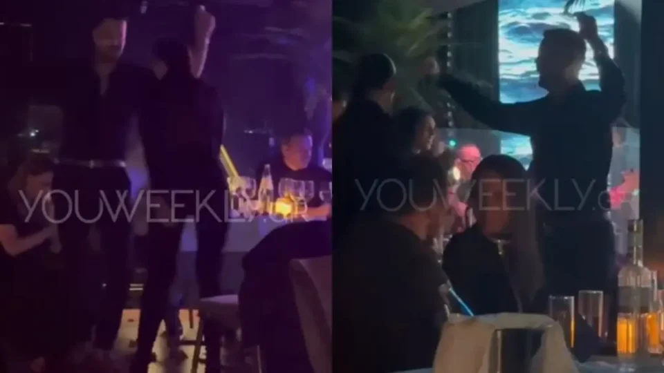 Πέτρος Κουσουλός: Όπως δεν τον έχουμε ξαναδεί – Ο ξέφρενος χορός αγκαλιά με την γυναίκα του (Αποκλειστικά βίντεο)