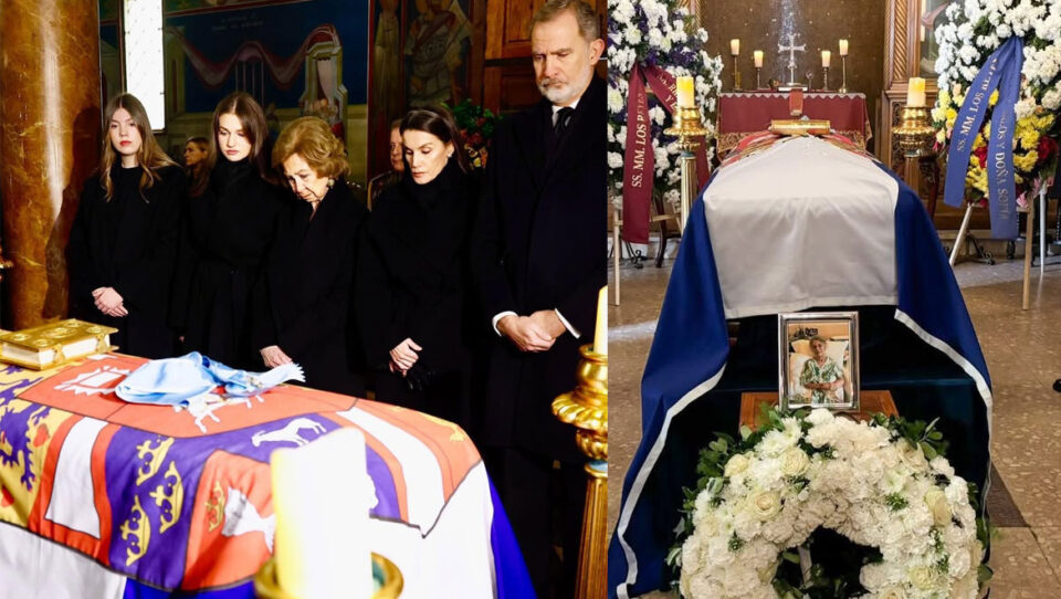 Βαρύ πένθος και συγκίνηση στο λαϊκό προσκύνημα της Πριγκίπισσας Ειρήνης