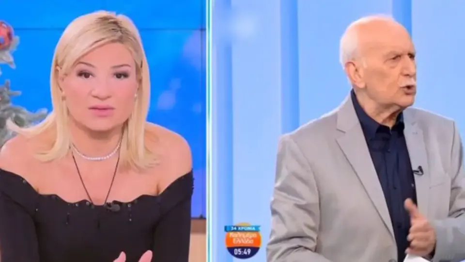 «Καληνύχτα Ελλάδα»: Συγκλονισμένη η Φαίη Σκορδά αποχαιρετά τον Γιώργο Παπαδάκη