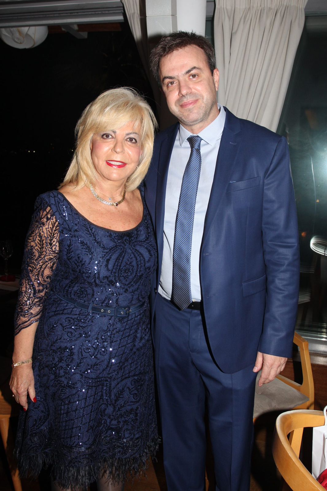 Η Βασιλική Κορδερά με τον γιο της, CEO της εταιρείας, Βαρδή Κορδερά