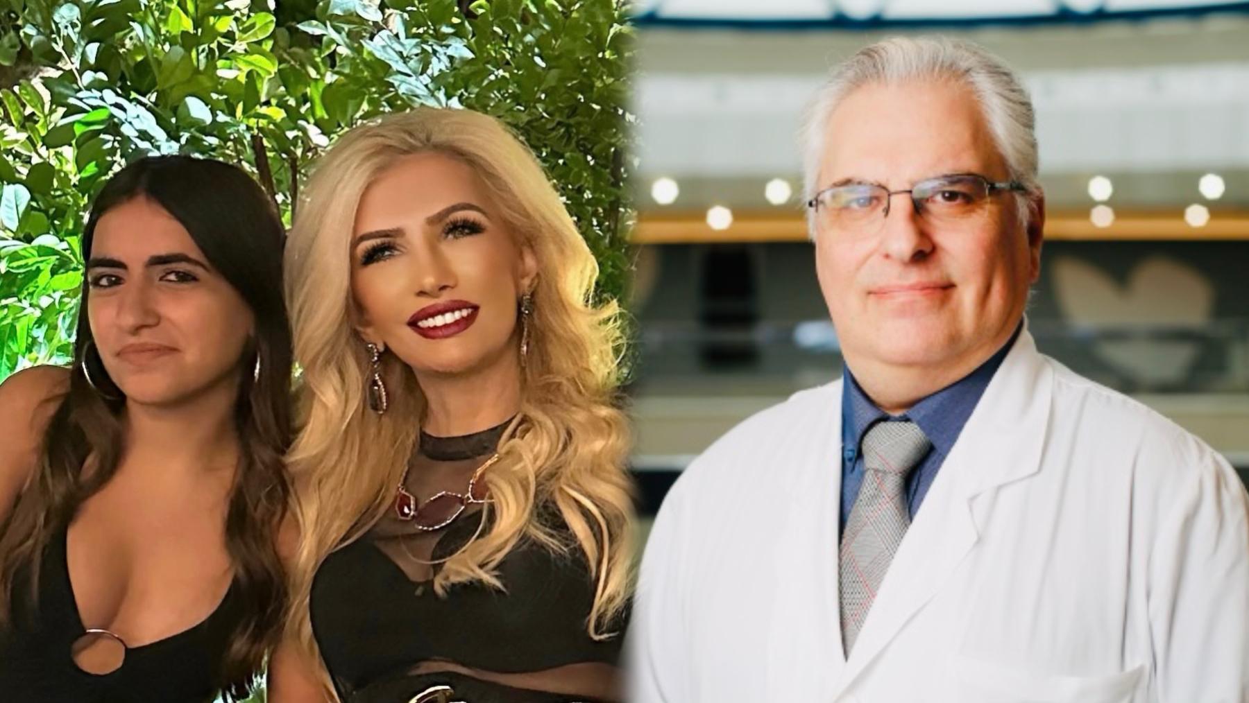 Αλέξανδρος Τσούτσινος και Οδύσσεια Κωνστάντουρα με την κόρη τους Ιωάννα