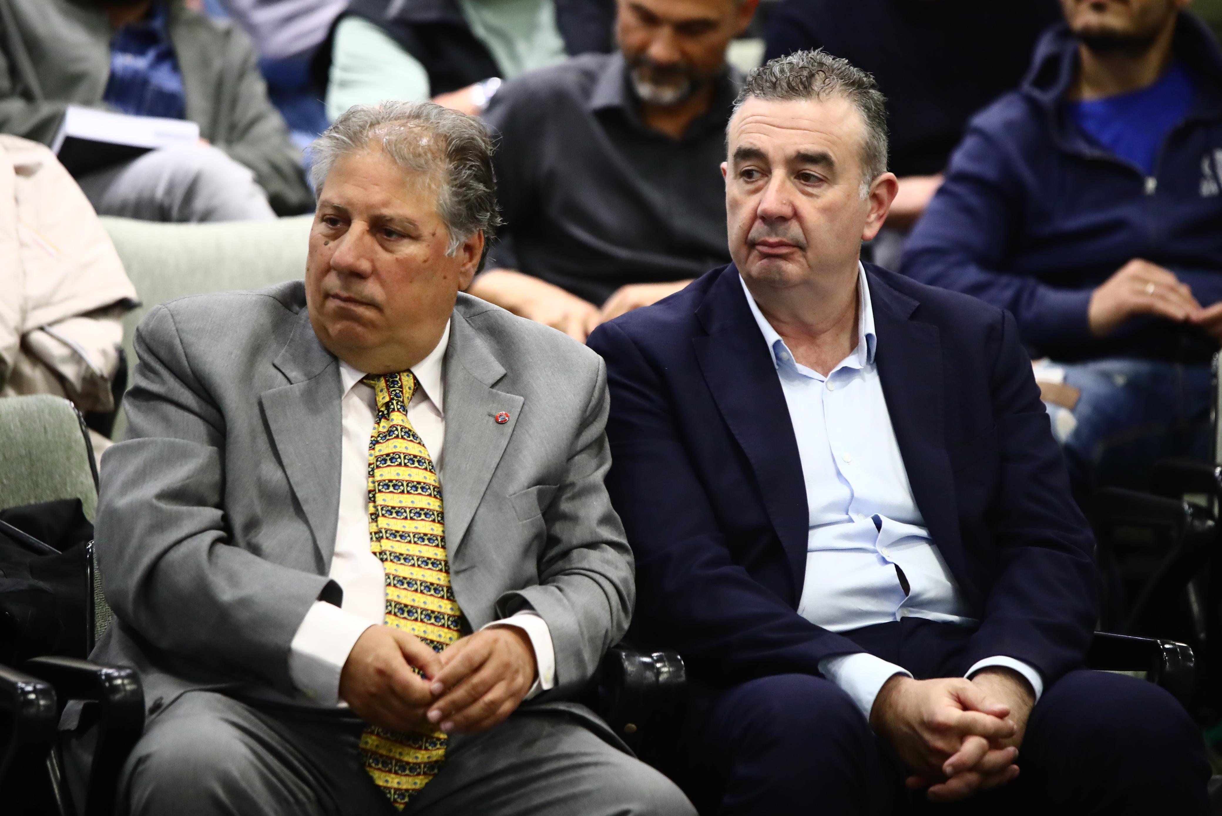 Ά Αντιπρόεδρος ΠΣΑΤ Μάνος Σταθακόπουλος, Πρόεδρος της ΠΟΕΣΥ, Σωτήρης Τριανταφύλλου